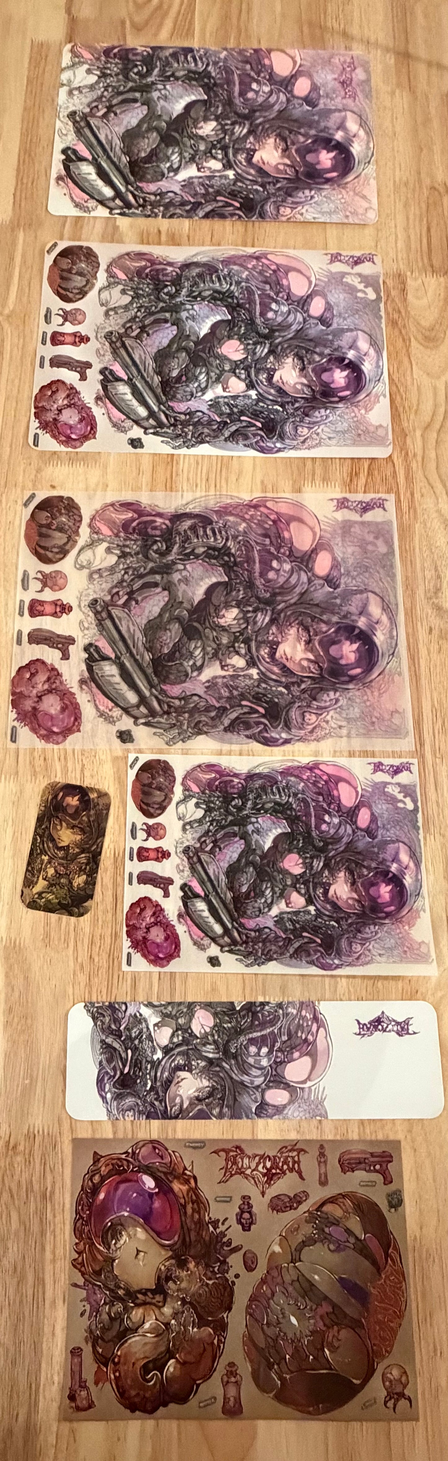 tali zorah original sketch+ART print set