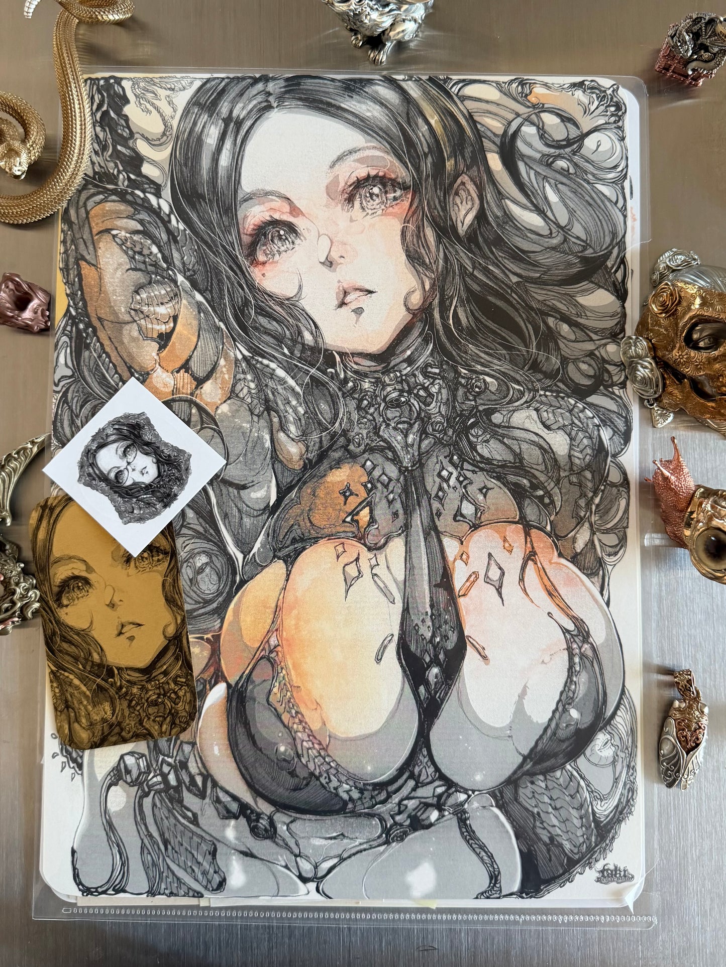 tachy original sketch+ART print set