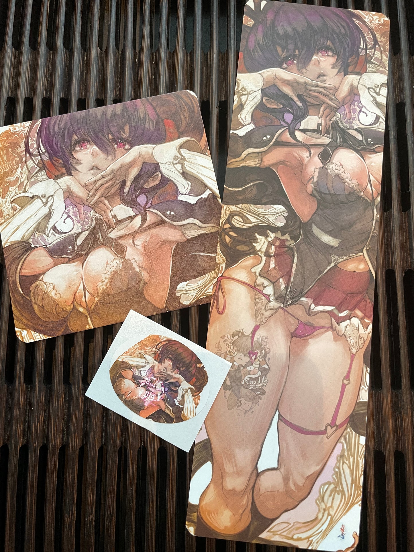 akeno himejima sketch B + art print set