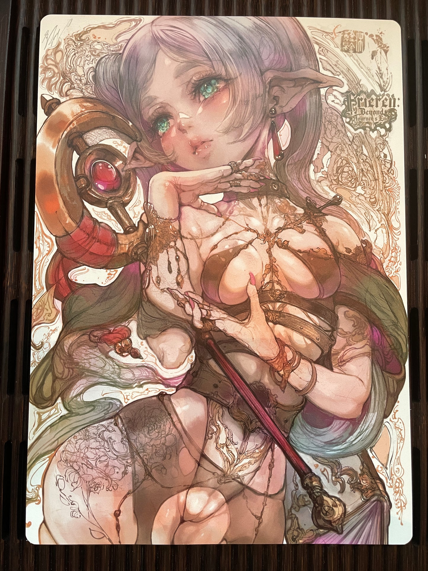 frieren sketch A + art print set