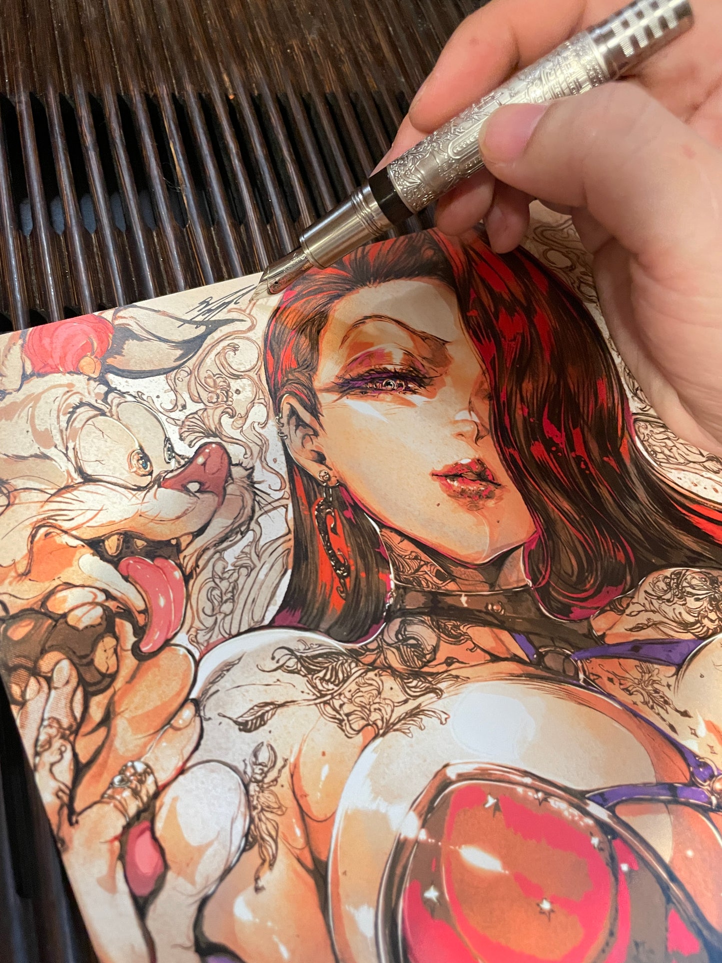 J.Rabbit A drawing + ART print set