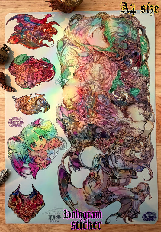 morrigan B custom set