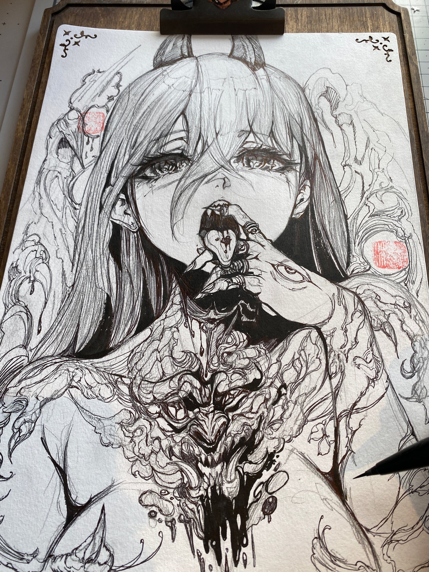 power blood sketch