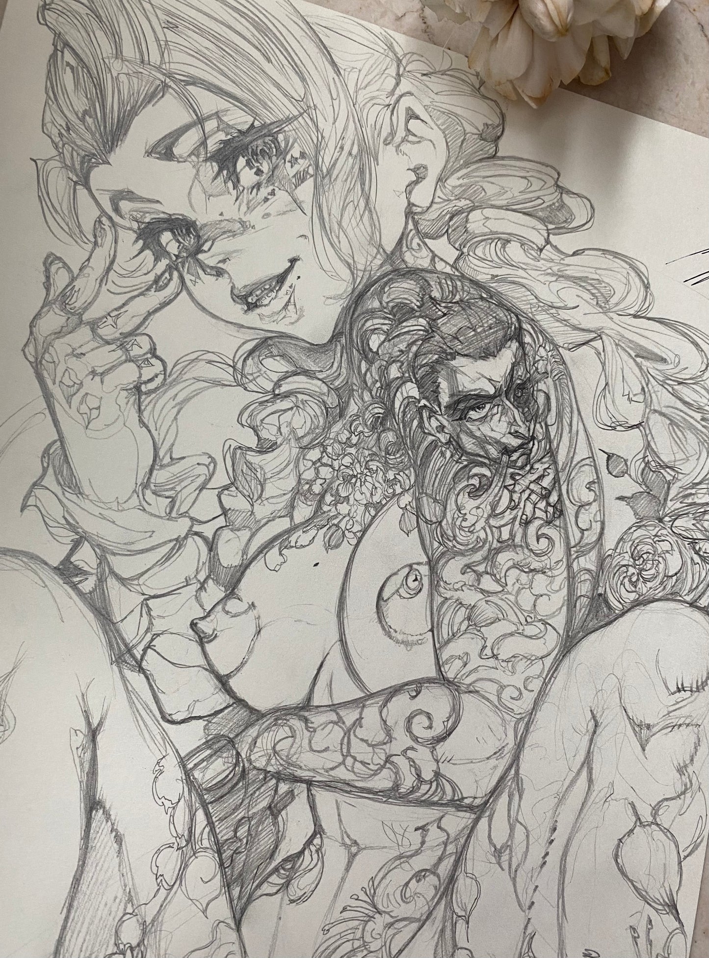 zinx original sketch