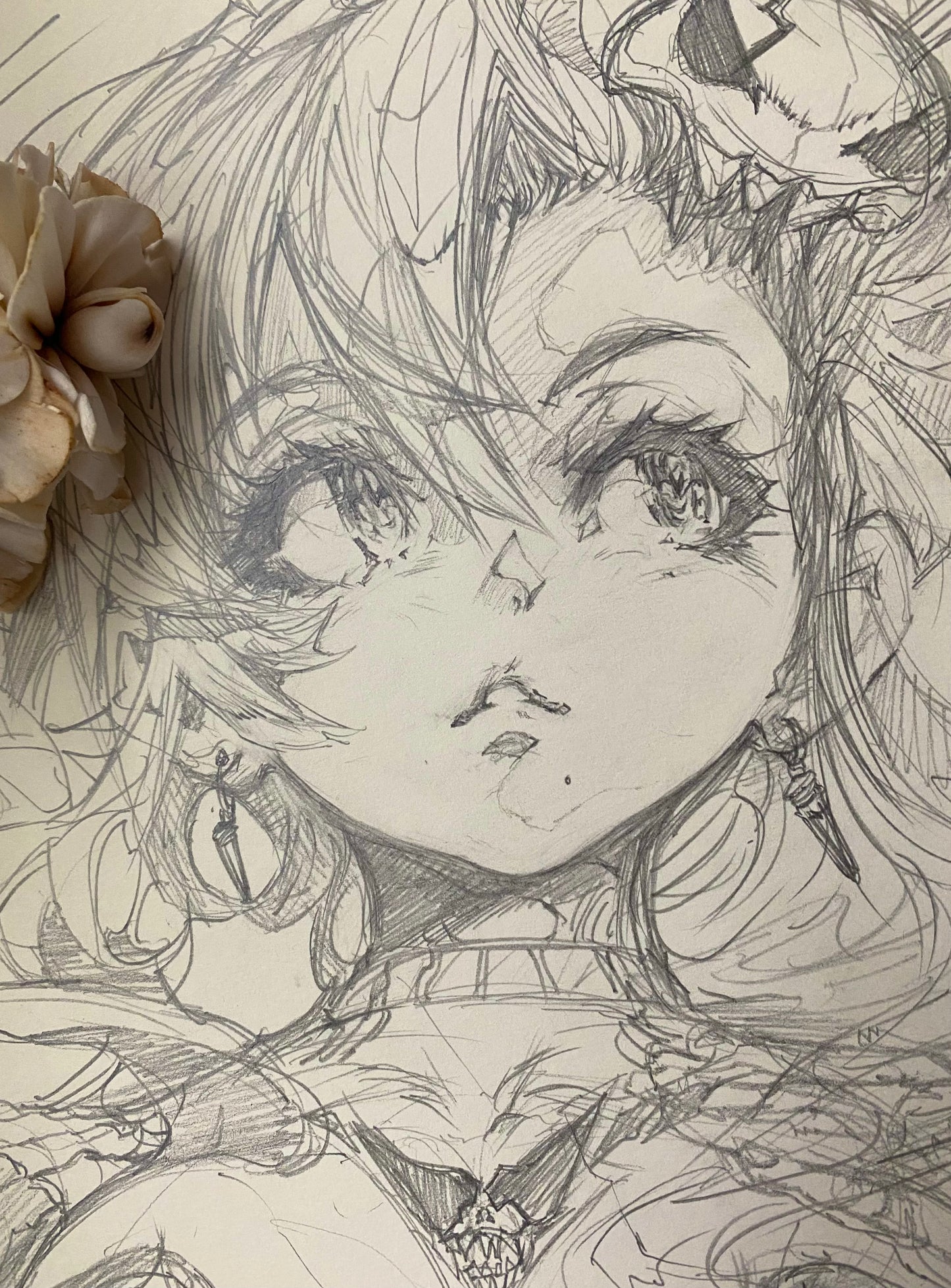 yoko head sketch