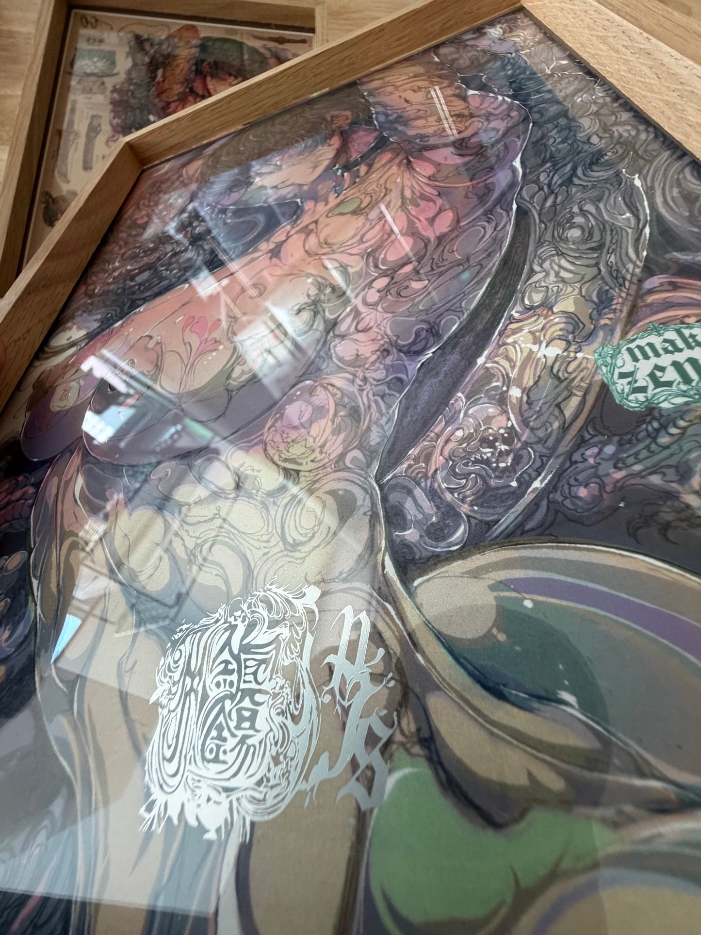 maki zenin A original sketch+ART print set