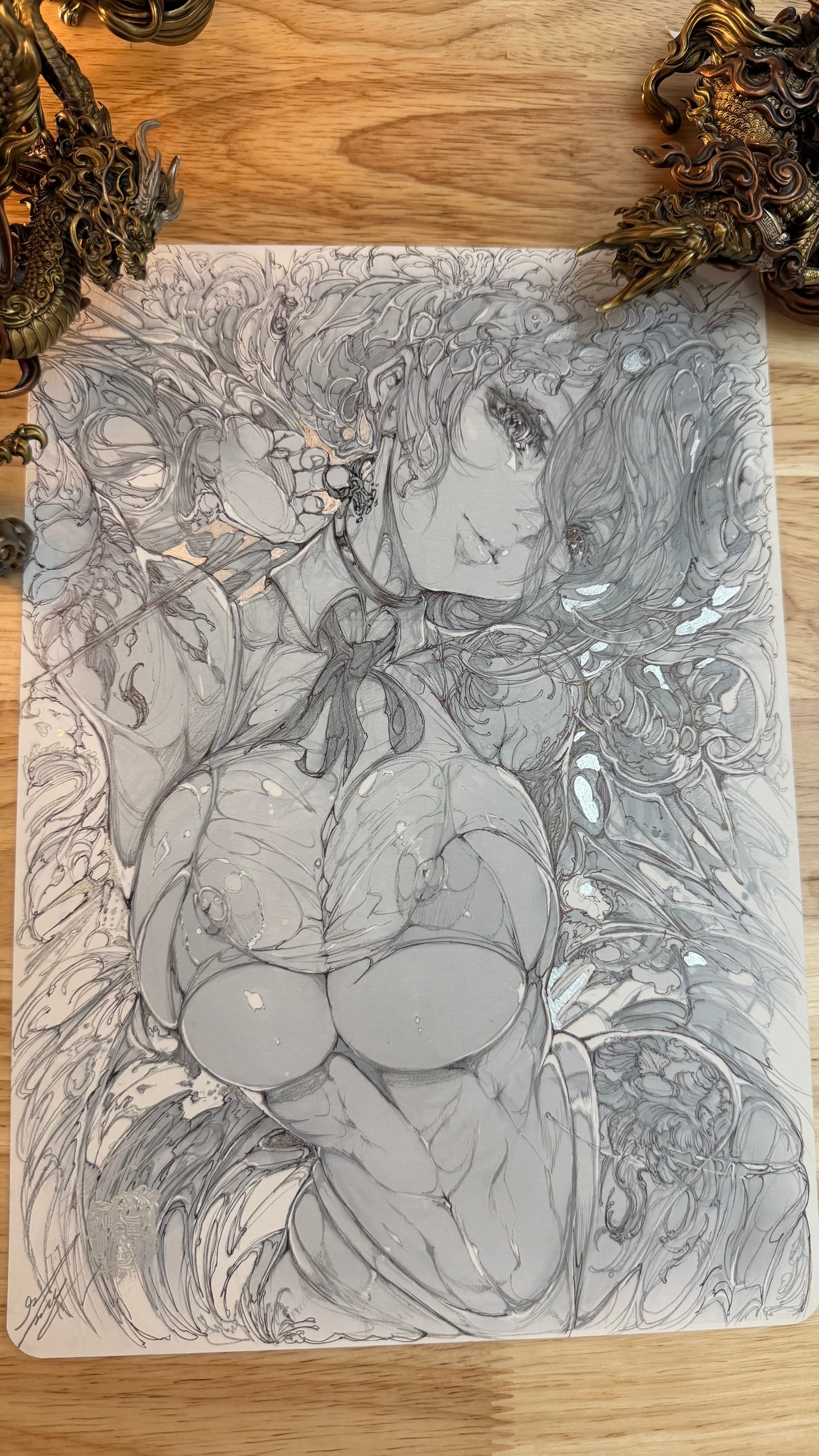 A Reze original sketch+ART print set