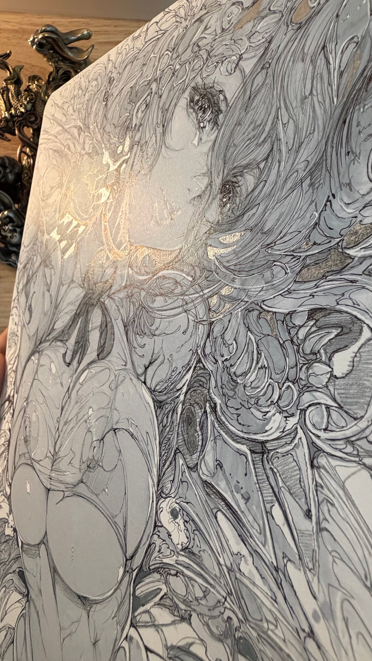 A Reze original sketch+ART print set