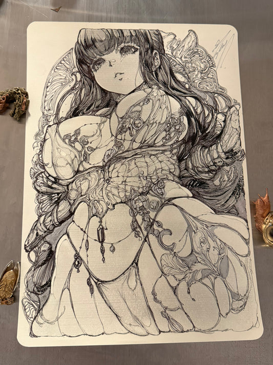 fern original sketch+ART print set