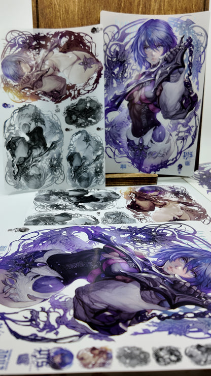 aqua fan art set(reproduction)