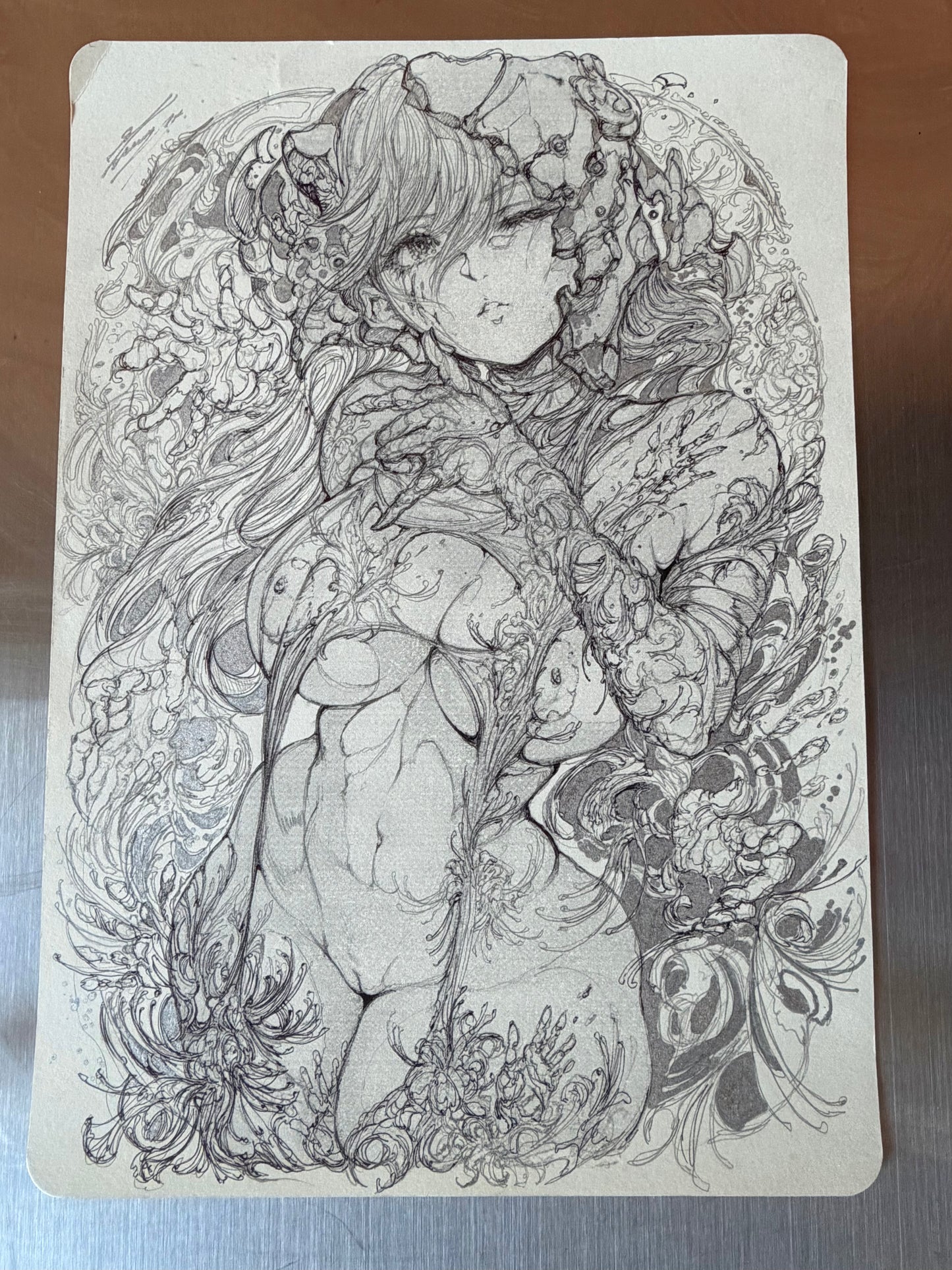 elfen lied lucy original sketch+commissions