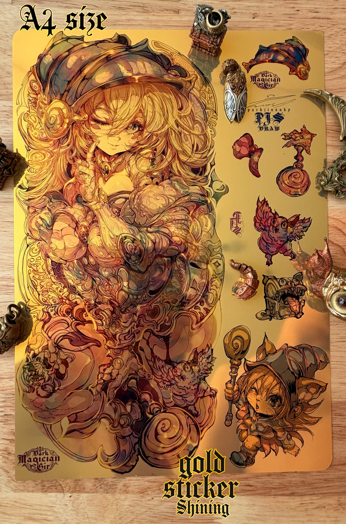 dark magician girl custom set