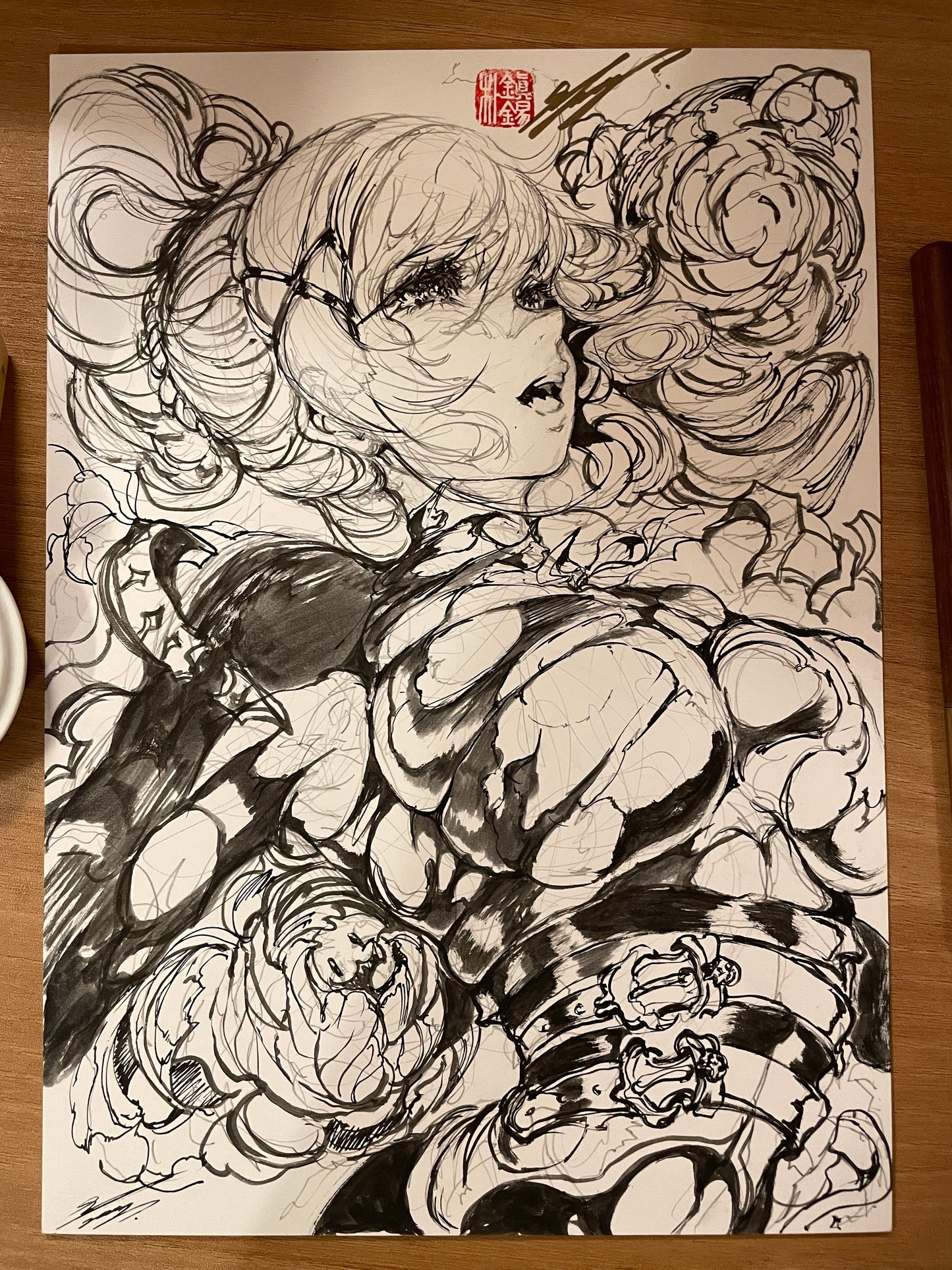 darkness original sketch