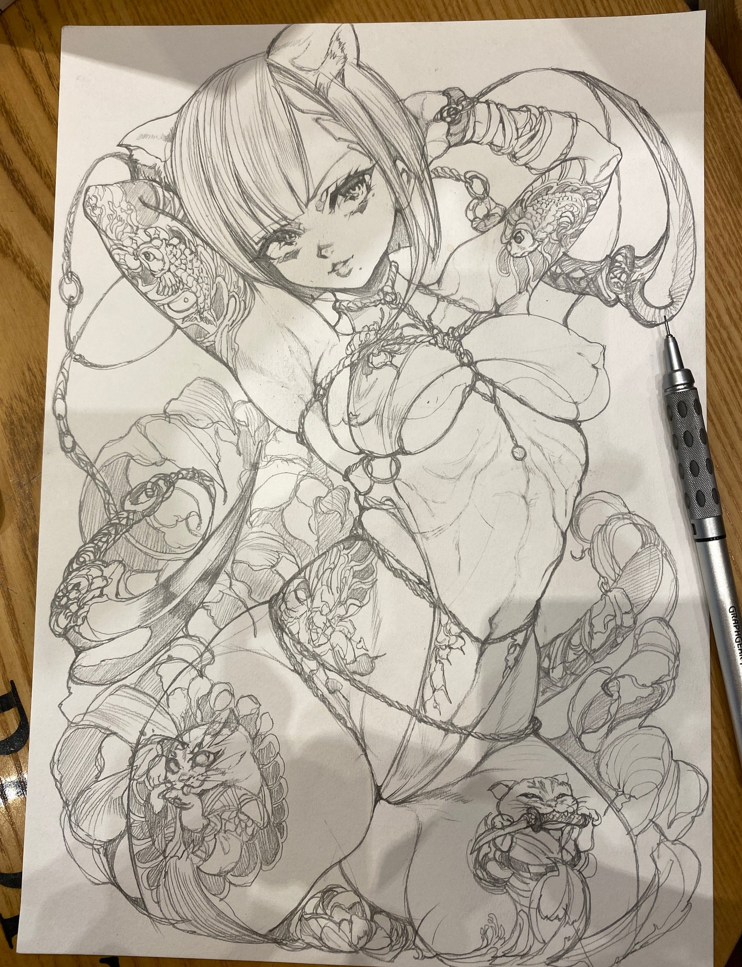 lucy ninja sketch