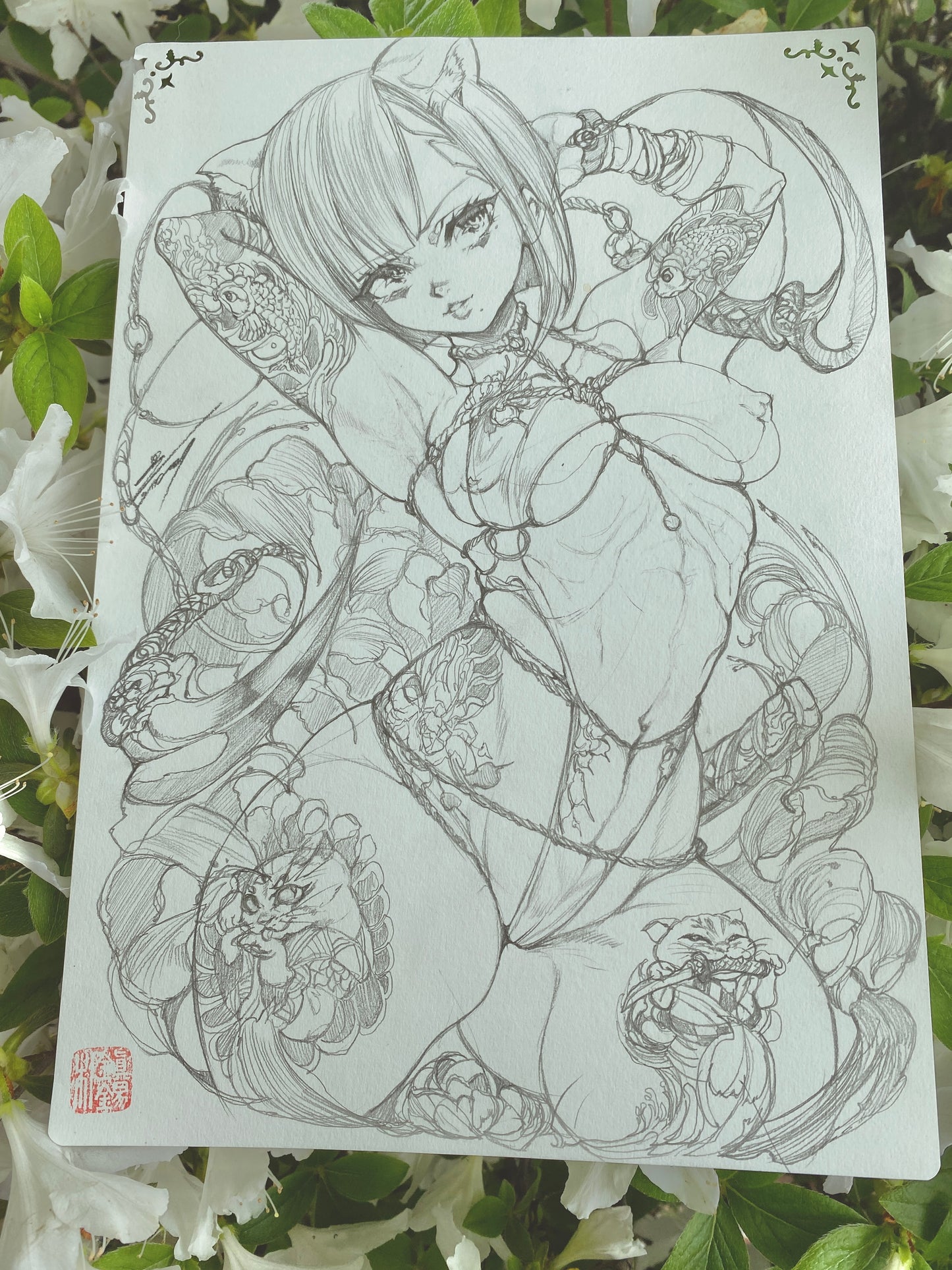 lucy ninja sketch