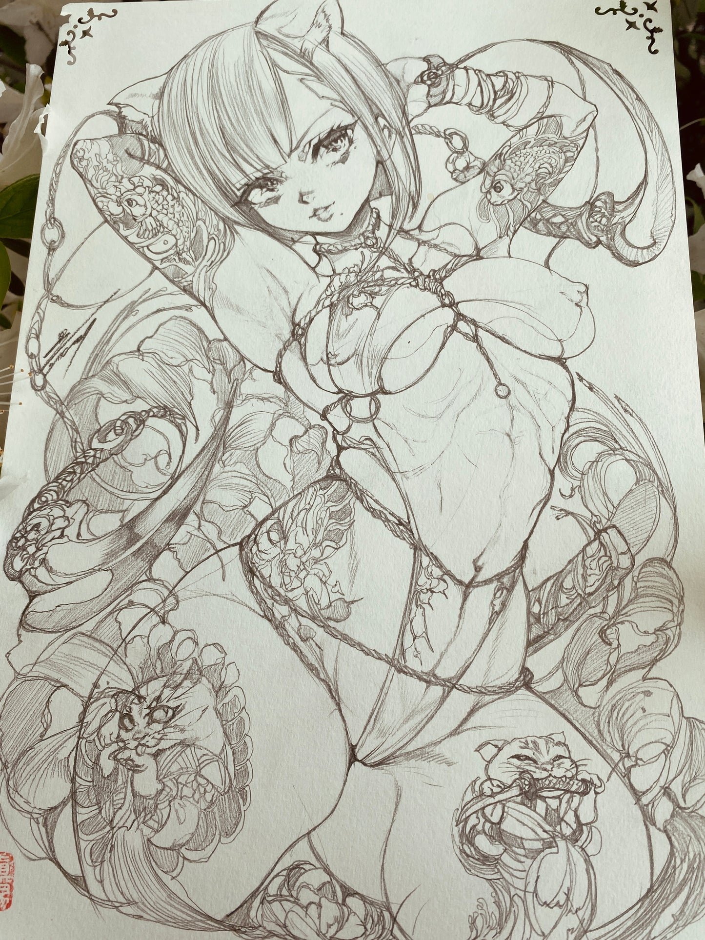 lucy ninja sketch