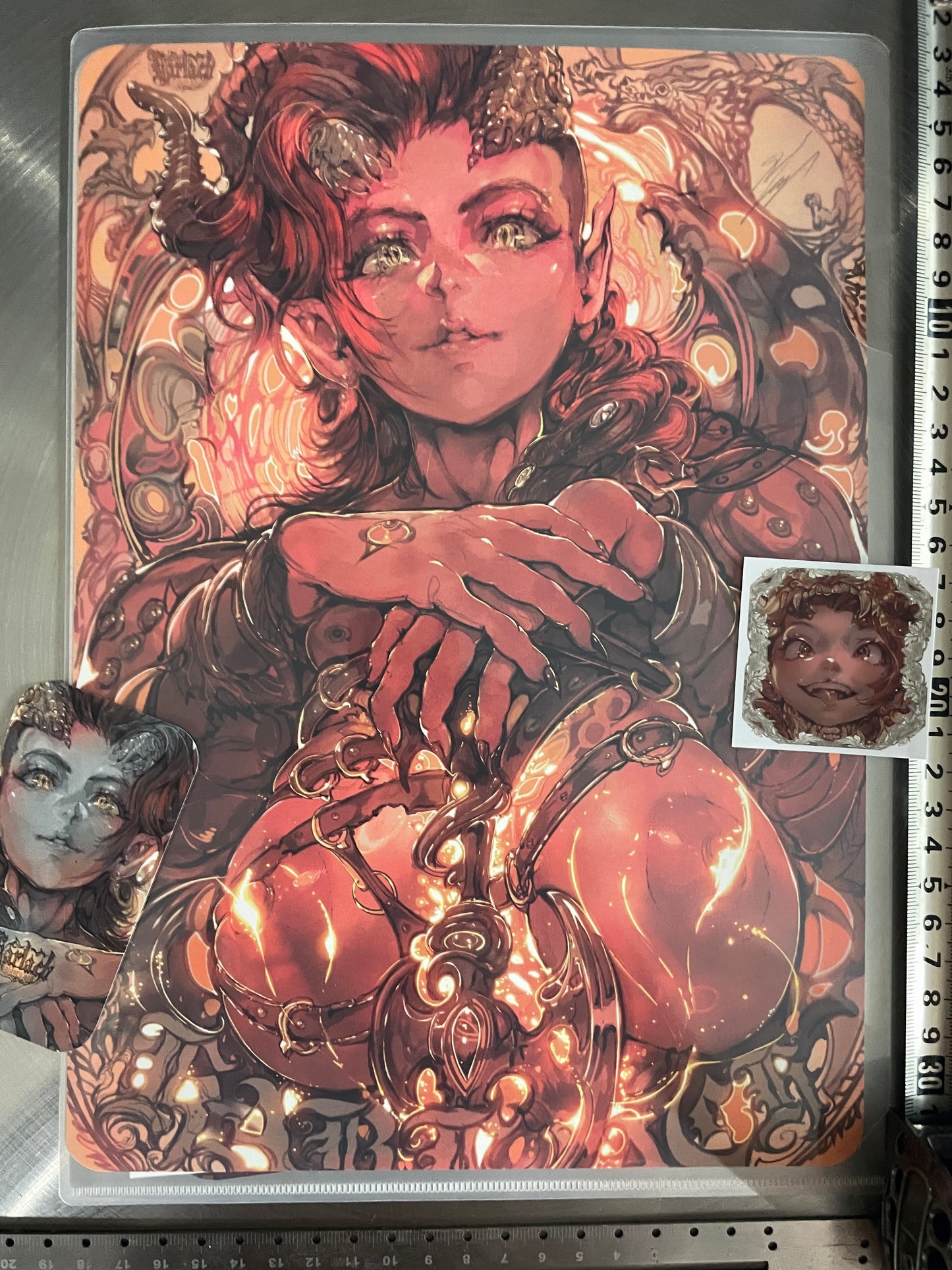 karlach original sketch+ART print set