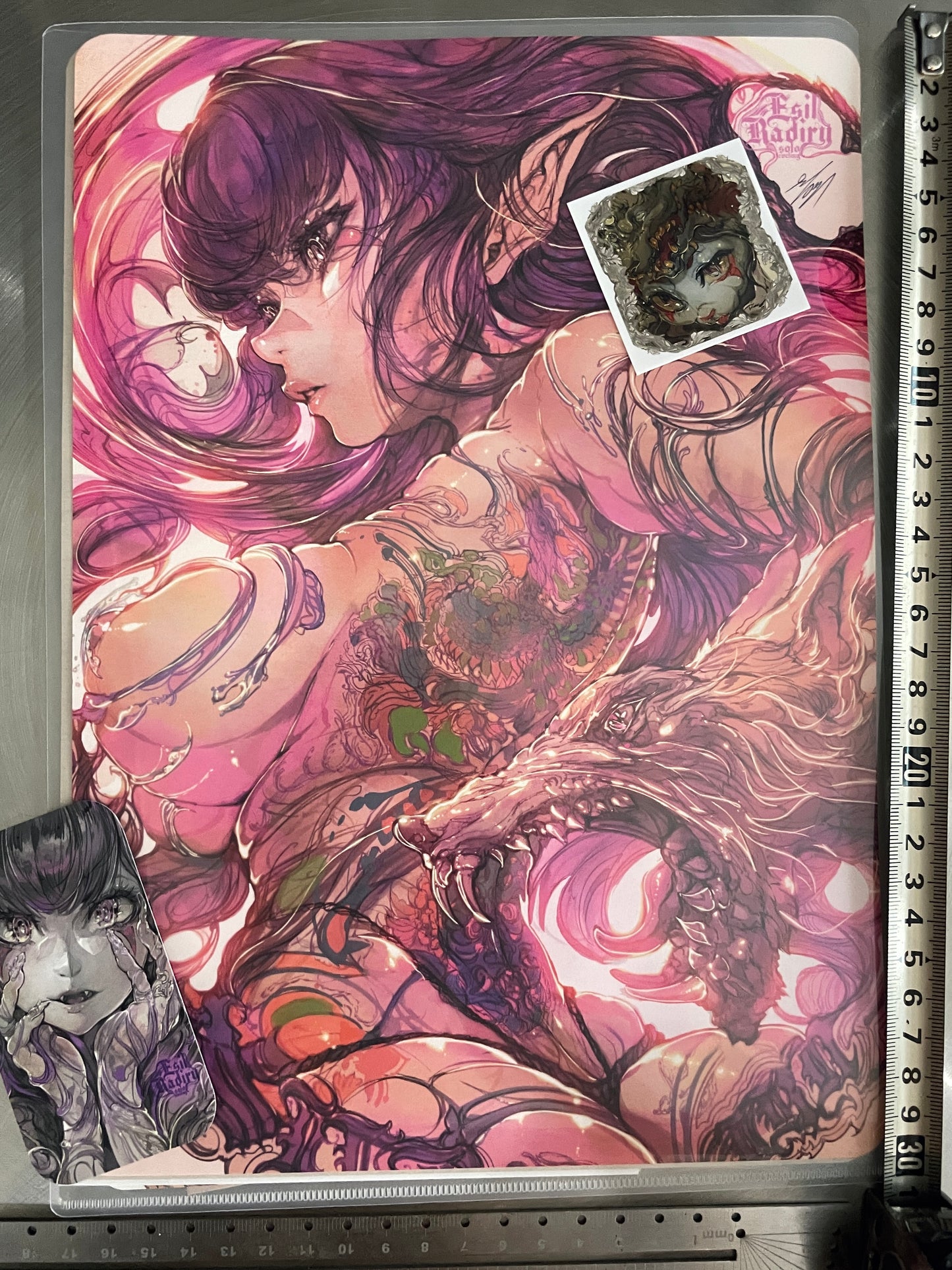 esil original sketch+ART print set
