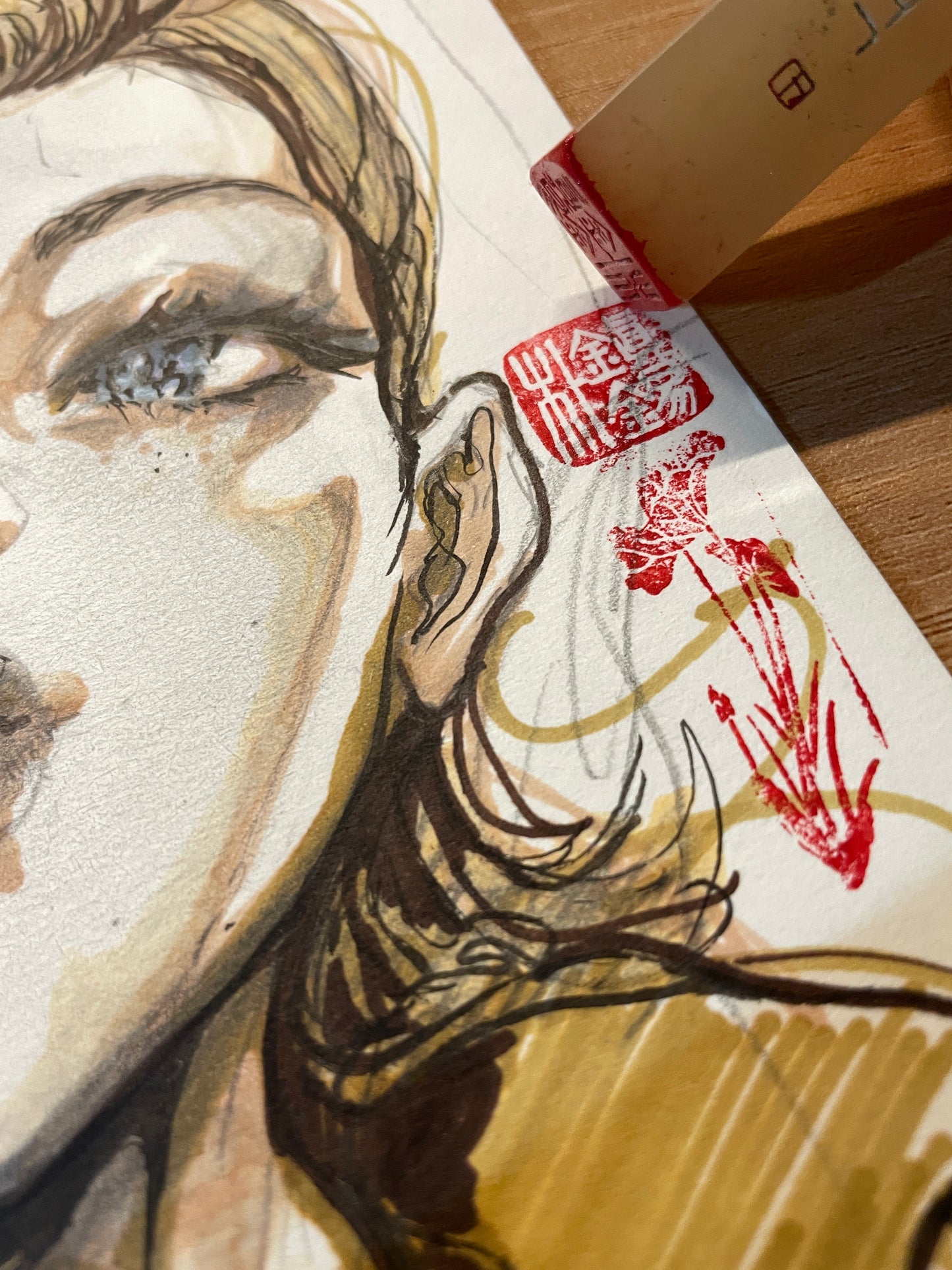 gemma original sketch+ART print set