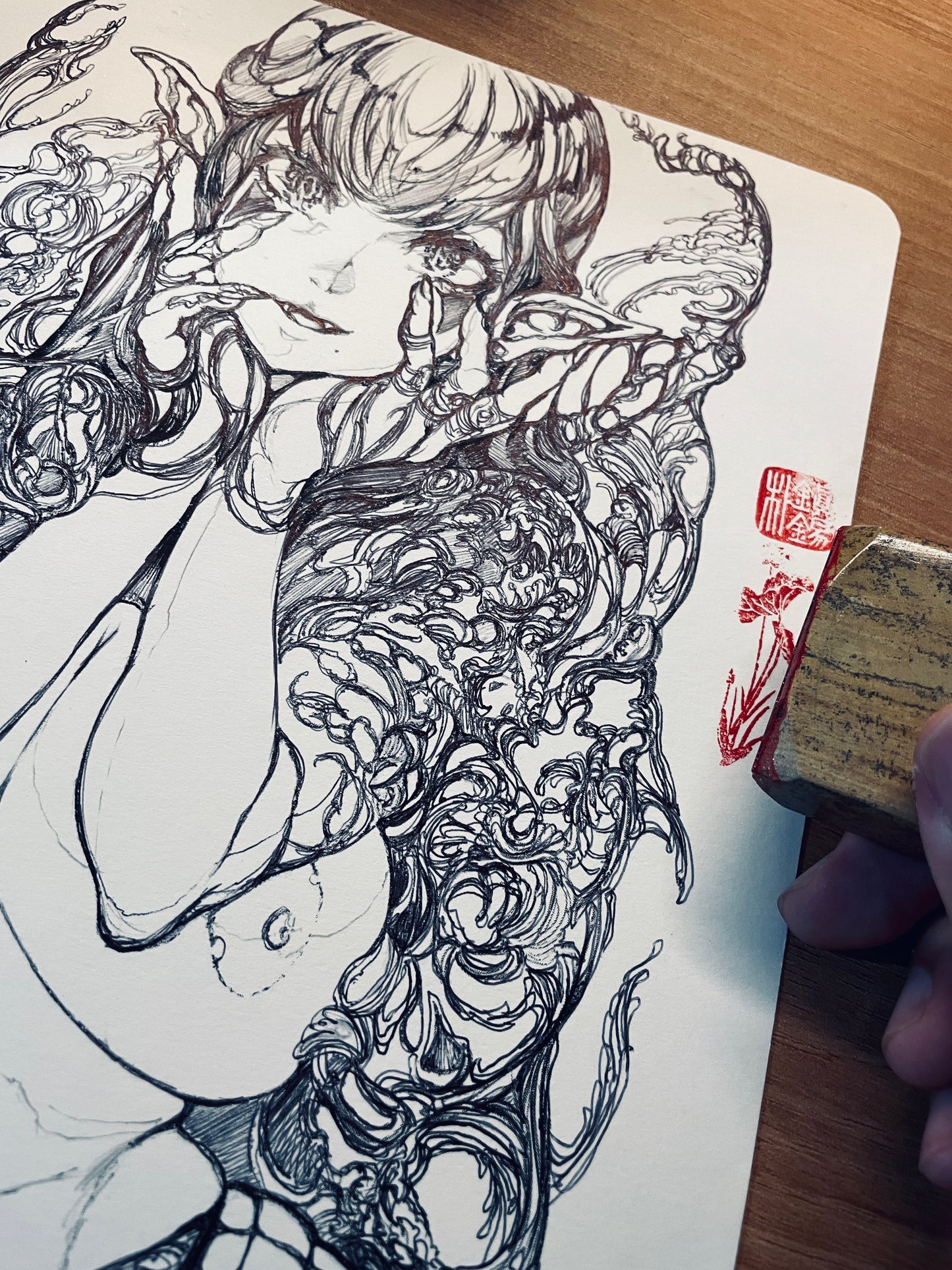 esil original sketch+ART print set