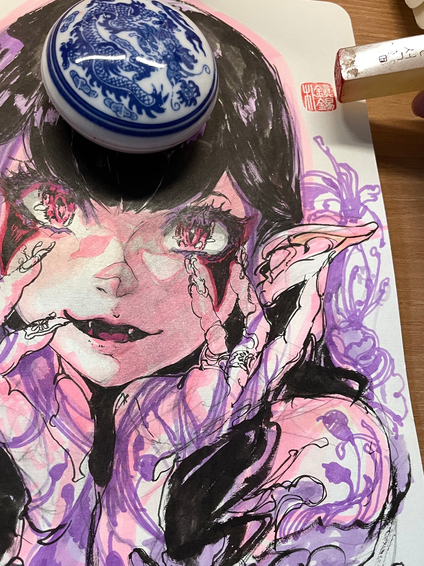 esil original sketch+ART print set