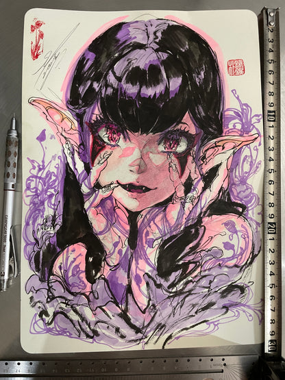esil original sketch+ART print set