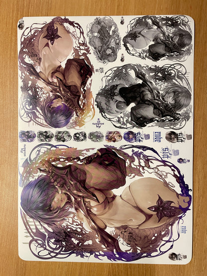 aqua fan art set(reproduction)