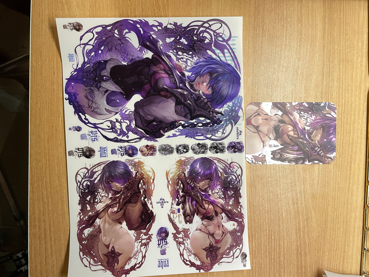 aqua fan art set(reproduction)