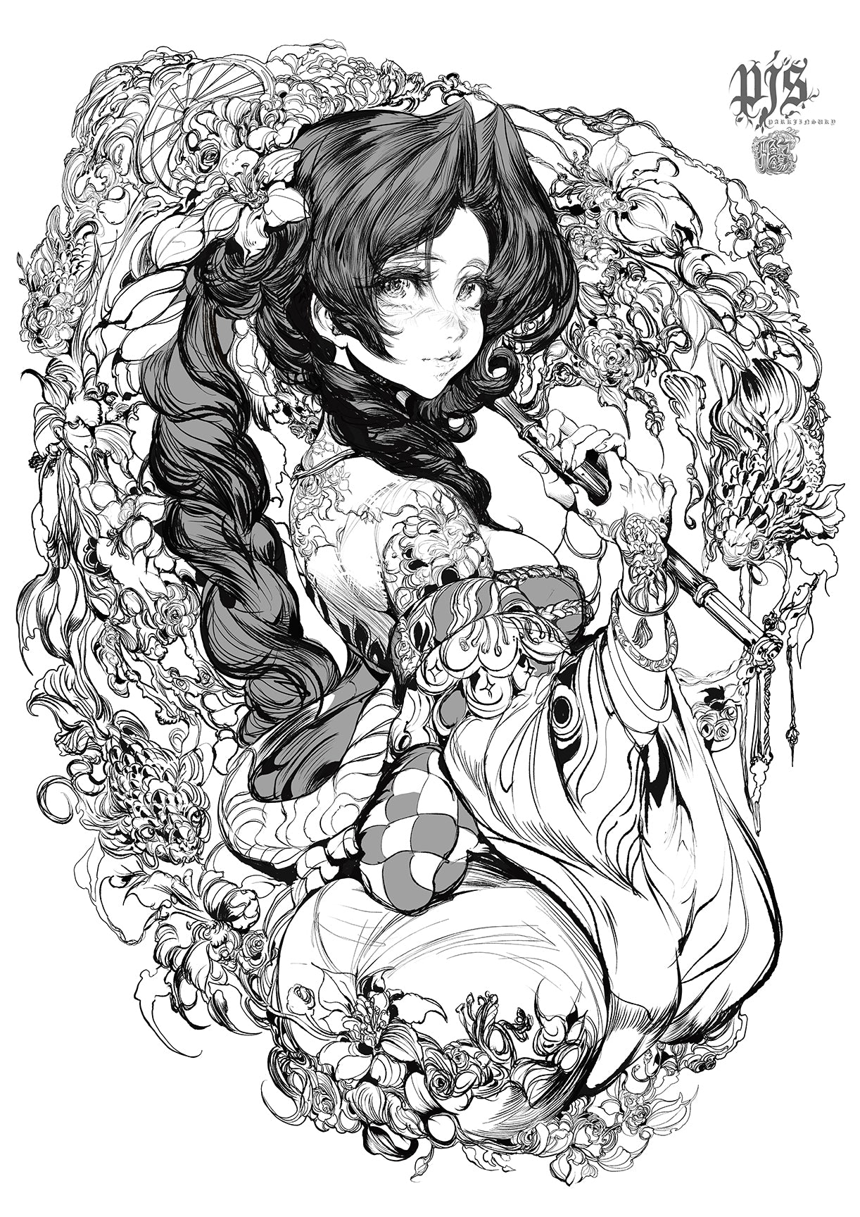 commissions (Original drawings + digital drawing)