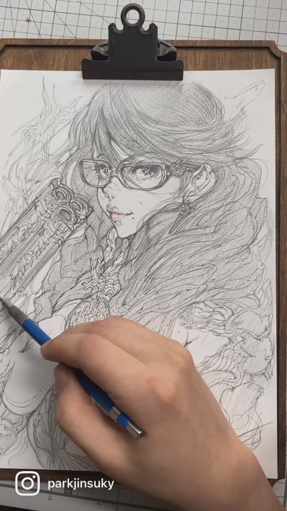 bayonetta original sketch