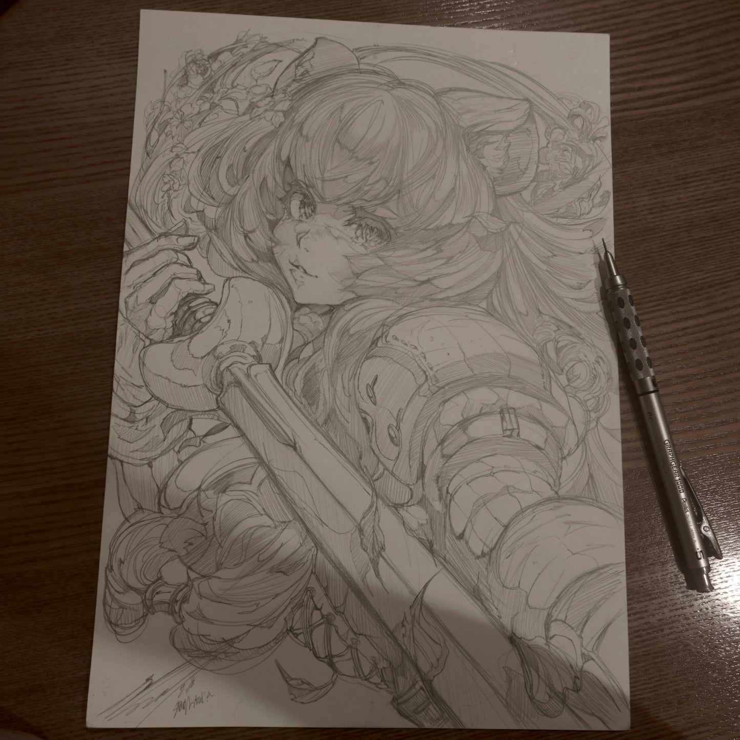 raphtalia original sketch