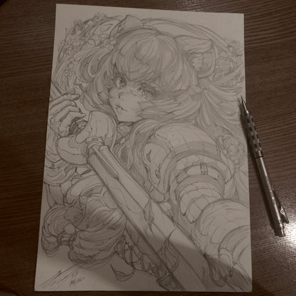 raphtalia original sketch
