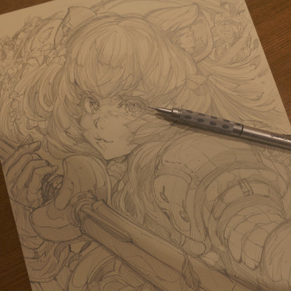 raphtalia original sketch