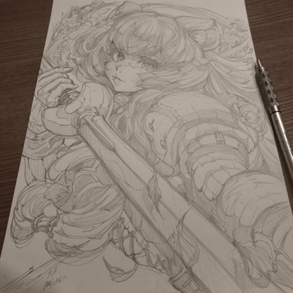 raphtalia original sketch